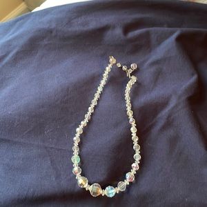 Vintage crystal necklace